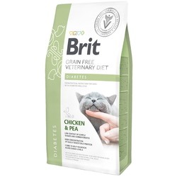 Корм для кошек Brit Diabetes Chicken/Pea 0.4 kg