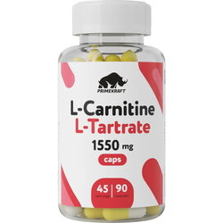 Сжигатель жира Prime Kraft L-Carnitine L-Tartrate 1550 mg 90 cap