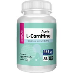 Сжигатель жира Chikalab Acetyl L-Carnitine 600 mg 60 cap