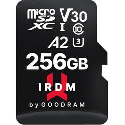 Карты памяти GOODRAM microSDXC IRDM V30 UHS I U3 A2 256Gb
