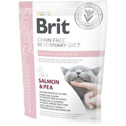 Корм для кошек Brit Hypoallergenic Salmon/Pea 0.4 kg