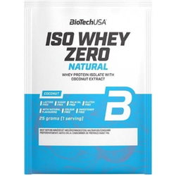 Протеины BioTech Iso Whey Zero Natural 0.025 kg