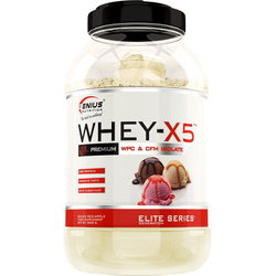 Протеины Genius Nutrition Whey-X5 0.9 kg