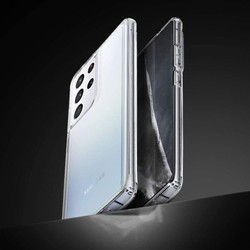 Чехлы для мобильных телефонов Spigen Crystal Hybrid for Galaxy S21 Ultra