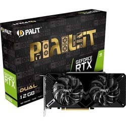 Видеокарты Palit GeForce RTX 2060 Dual 12GB