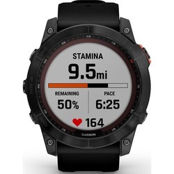 Смарт часы и фитнес браслеты Garmin Fenix 7X Solar (черный)