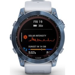 Смарт часы и фитнес браслеты Garmin Fenix 7X Sapphire Solar