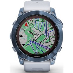 Смарт часы и фитнес браслеты Garmin Fenix 7X Sapphire Solar