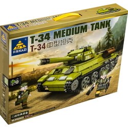 Конструкторы Kazi T-34 Medium Tank 82043