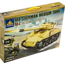 Конструкторы Kazi M4 Sherman Medium Tank 82042