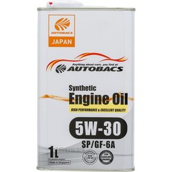 Моторные масла Autobacs Synthetic Engine Oil 5W-30 SP/GF-6 1L
