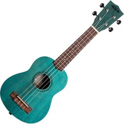 Акустические гитары Kala Ocean Blue Watercolor Meranti Soprano