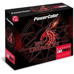 Видеокарты PowerColor Radeon RX 550 Red Dragon LP