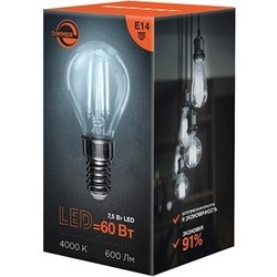 Лампочки REXANT GL45 7.5W 4000K E14 dim 604-126 10 pcs