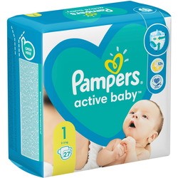 Подгузники (памперсы) Pampers Active Baby 1 / 27 pcs
