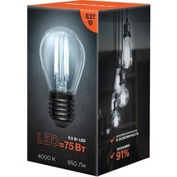 Лампочки REXANT GL45 9.5W 4000K E27 604-132 10 pcs