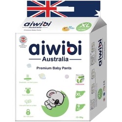 Подгузники (памперсы) Aiwibi Premium Baby Pants XL / 9 pcs