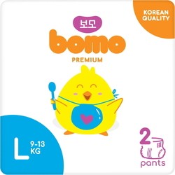 Подгузники (памперсы) Bomo Premium Pants L / 2 pcs
