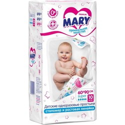Подгузники (памперсы) MARY Underpads Super 60x90 / 10 pcs