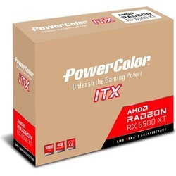 Видеокарты PowerColor Radeon RX 6500 XT ITX 4GB