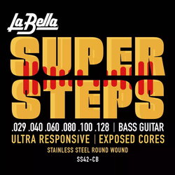 Струны La Bella Super Steps Standard 6-String 29-128