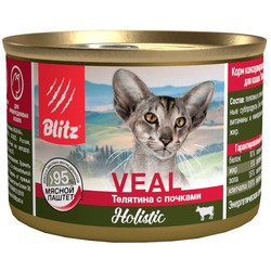 Корм для кошек Blitz Veal 0.2 kg