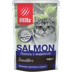 Корм для кошек Blitz Adult Sensitive Salmon 2.04 kg