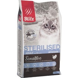 Корм для кошек Blitz Adult Sterilised All Breeds Turkey 0.4 kg