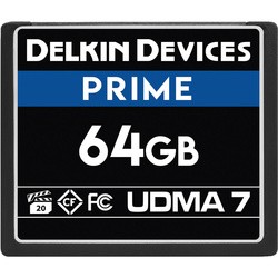 Карта памяти Delkin Devices PRIME UDMA 7 CompactFlash 64Gb