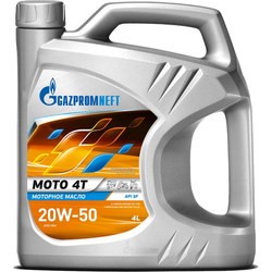Моторное масло Gazpromneft Moto 4T 20W-50 4L