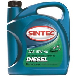 Моторное масло Sintec Diesel 15W-40 5L