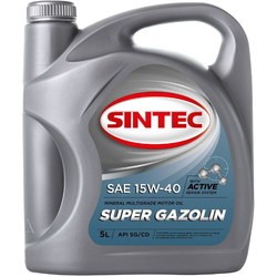 Моторное масло Sintec Super Gazolin 15W-40 5L