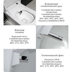 Унитаз YouSmart Intelligent Toilet With Water Tank E200