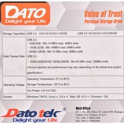 USB-флешка Dato DK3001 64Gb