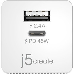 Зарядное устройство j5create 45W PD USB-C Mini Charger