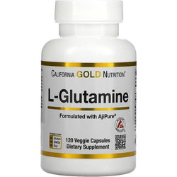 Аминокислоты California Gold Nutrition L-Glutamine 500 mg 120 cap