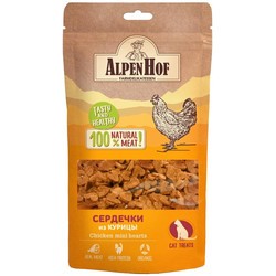 Корм для кошек Alpenhof Chicken Hearts 0.05 kg