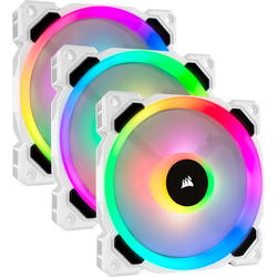 Системы охлаждения Corsair LL120 RGB Dual Light Loop White RGB Triple Pack