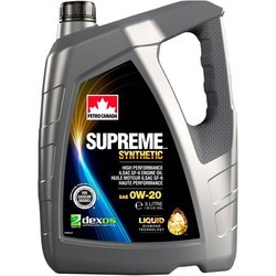 Моторные масла Petro-Canada Supreme Synthetic 0W-20 5L