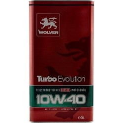 Моторные масла Wolver Turbo Evolution 10W-40 5L