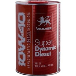 Моторные масла Wolver Super Dynamic Diesel 10W-40 1L