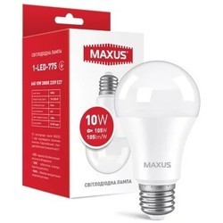 Лампочки Maxus 1-LED-775 A60 10W 3000K E27