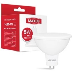 Лампочки Maxus 1-LED-712 MR16 5W 4100K GU5.3