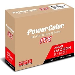 Видеокарты PowerColor Radeon RX 6400 ITX