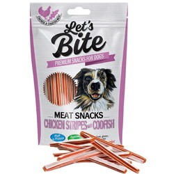Корм для собак Brit Lets Bite Meat Snacks Chicken Stripes with Codfish 0.8 kg