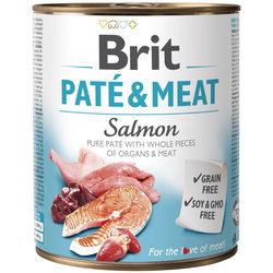 Корм для собак Brit Pate&amp;Meat Salmon 0.8 kg