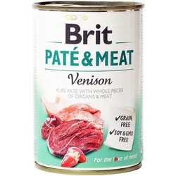 Корм для собак Brit Pate&amp;Meat Venison 0.4 kg