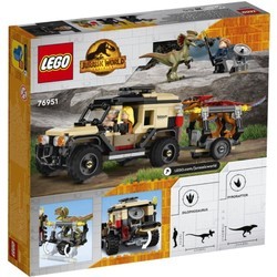 Конструкторы Lego Pyroraptor and Dilophosaurus Transport 76951