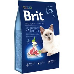 Корм для кошек Brit Premium Sterilized Lamb 8 kg