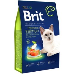 Корм для кошек Brit Premium Sterilized Salmon 1.5 kg